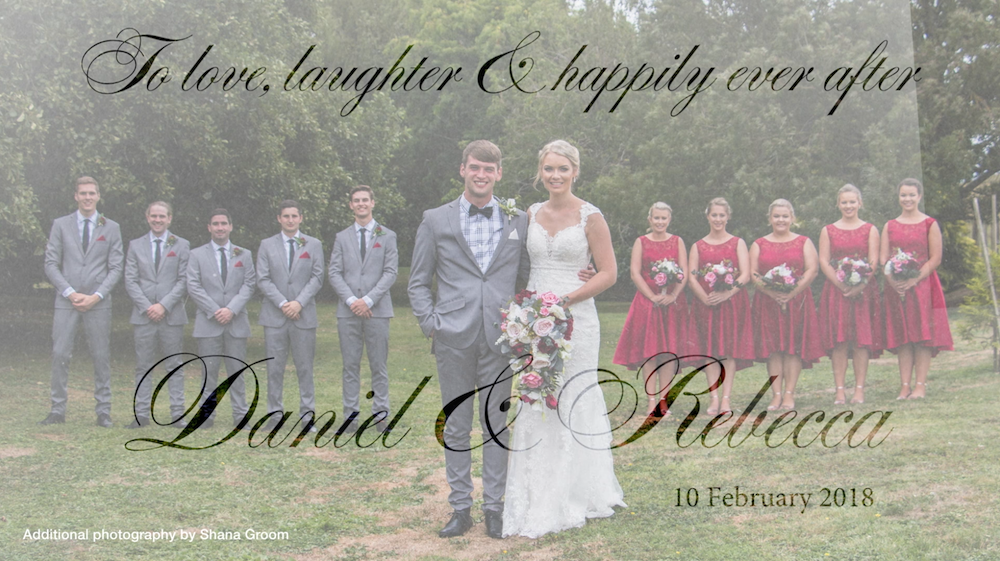 Daniel & Rebecca Wedding